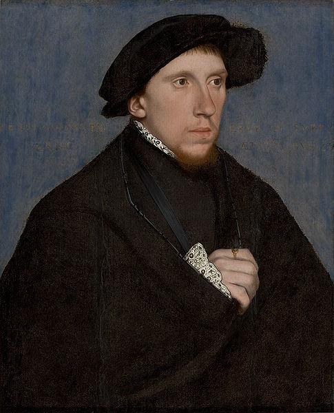 HOLBEIN, Hans the Younger The Poet Henry Howard Sweden oil painting art